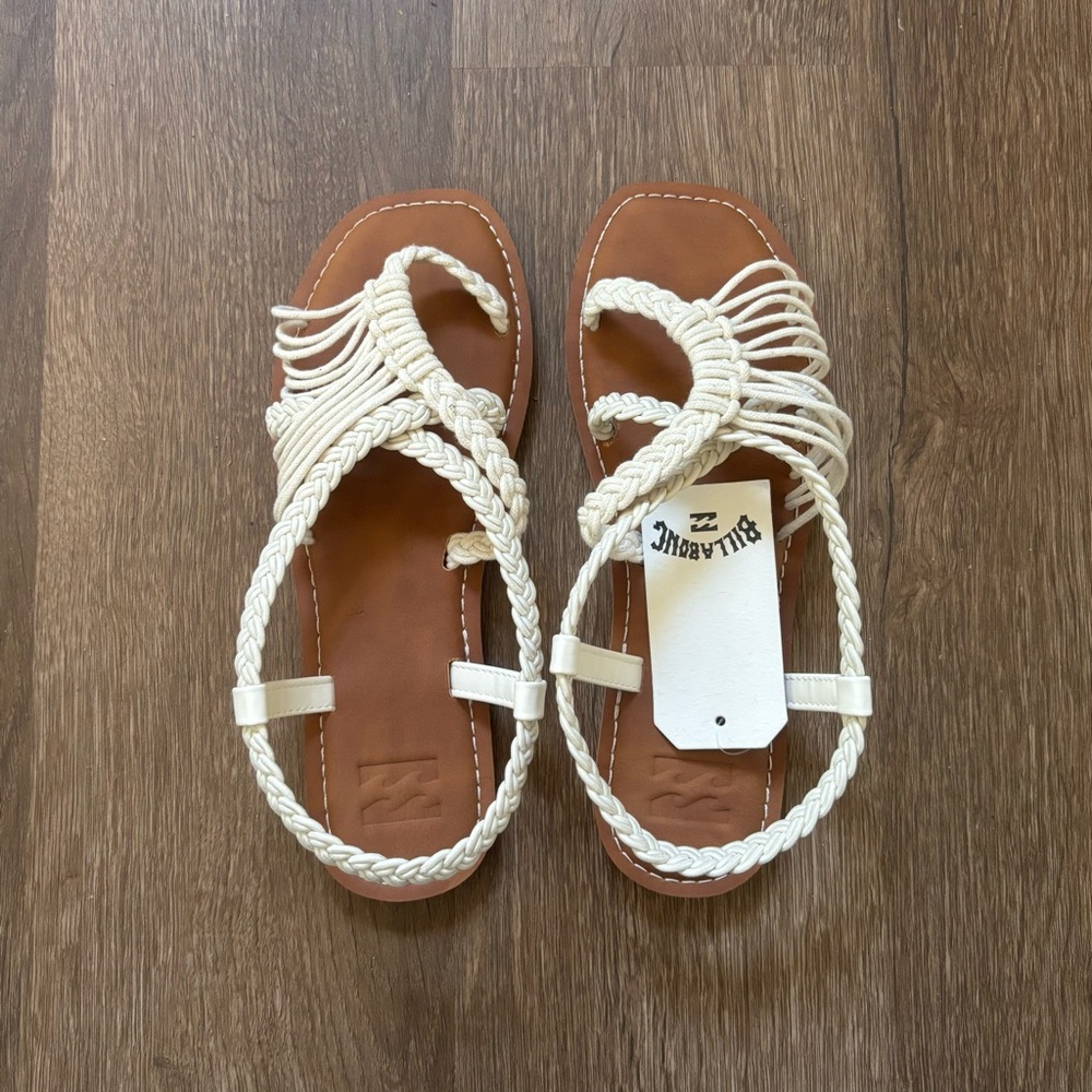 Billabong Braided rope white Sandals